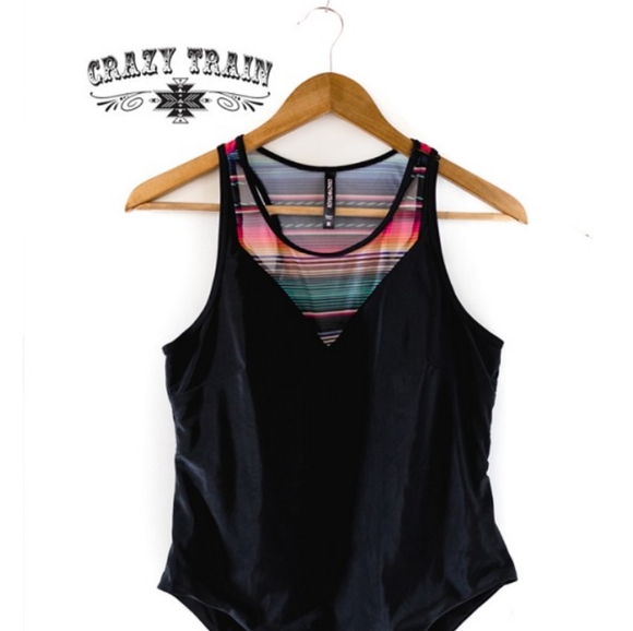 Creek Bed One Piece Swimsuit - Picture 2 of 4